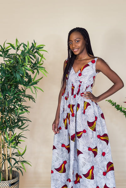 Ngozi Backless dress